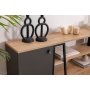 HANAH HOME TV polica Lissa Dolapli Tv Stand Black - slika 3
