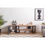 HANAH HOME TV polica Lissa Dolapli Tv Stand Black - slika 1