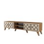 HANAH HOME TV polica Class Walnut Cream - slika 4