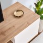 HANAH HOME TV polica Veramont White Cadiz Oak - slika 5