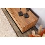 HANAH HOME TV polica Lupin 180 Walnut - slika 3