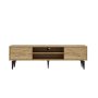 HANAH HOME TV polica Brendon Sapphire Oak - slika 3