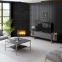 HANAH HOME TV polica Gold Line Anthracite Gold - slika 5