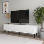 HANAH HOME TV polica Felix White - slika 3