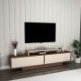 HANAH HOME TV polica Grasyas Light Walnut Beige - slika 2