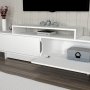 HANAH HOME TV polica Grasyas White - slika 4