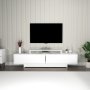 HANAH HOME TV polica Grasyas White - slika 1