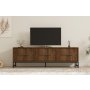 HANAH HOME TV polica Melody Walnut - slika 2