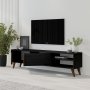 HANAH HOME TV polica Benoit Wood Black - slika 3