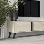HANAH HOME TV polica Benoit Travertine - slika 4