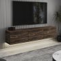HANAH HOME TV polica Neon Chestnut - slika 2