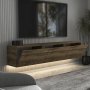 HANAH HOME TV polica Neon Walnut - slika 3