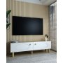 HANAH HOME TV polica Elisa Sapphıre Oak White - slika 2