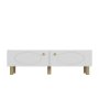 HANAH HOME TV polica Elisa Sapphıre Oak White - slika 3
