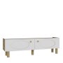 HANAH HOME TV polica Elisa Sapphıre Oak White - slika 4