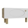 HANAH HOME TV polica Elisa Sapphıre Oak White - slika 5