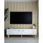 HANAH HOME TV polica Elisa Sapphıre Oak White - slika 1