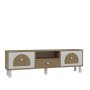 HANAH HOME TV polica Notre Bohem Sapphıre Oak Hazeran - slika 4
