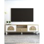 HANAH HOME TV polica Notre Bohem Sapphıre Oak Hazeran - slika 1