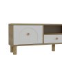 HANAH HOME TV polica Notre Bohem Sapphıre Oak White - slika 5
