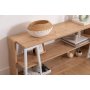 HANAH HOME TV polica Lissa Rafli Tv Stand White - slika 4