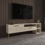 HANAH HOME TV polica Parion Travertine - slika 1