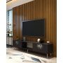 HANAH HOME TV polica Nida Anthracite Silver - slika 2