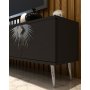 HANAH HOME TV polica Nida Anthracite Silver - slika 3