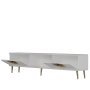 HANAH HOME TV polica Nida White Gold - slika 5