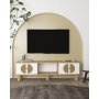 HANAH HOME TV polica Inci Bohem Sapphıre Oak Hazeran - slika 1