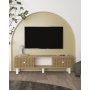HANAH HOME TV polica Mono Sapphıre Oak Hazeran - slika 1