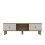 HANAH HOME TV polica Rosalinda Bohem Sapphıre Oak White - slika 3