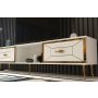 HANAH HOME TV polica Arno White Gold - slika 3