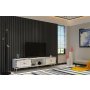 HANAH HOME TV polica Arno White Silver - slika 2