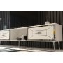 HANAH HOME TV polica Arno White Silver - slika 3