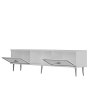 HANAH HOME TV polica Arno White Silver - slika 5