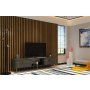 HANAH HOME TV polica Line Anthracite Gold - slika 2