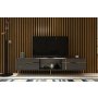 HANAH HOME TV polica Line Anthracite Gold - slika 1