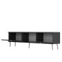HANAH HOME TV polica Line Anthracite Silver - slika 5