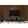 HANAH HOME TV polica Line Anthracite Silver - slika 1