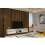 HANAH HOME TV polica Line White Gold - slika 2