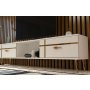 HANAH HOME TV polica Line White Gold - slika 3