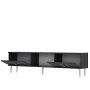HANAH HOME TV polica Robber Anthracite Silver - slika 5