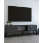HANAH HOME TV polica Madera Anthracite Gold - slika 2