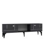 HANAH HOME TV polica Madera Anthracite Silver - slika 4