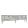 HANAH HOME TV polica Madera White Gold - slika 4