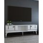 HANAH HOME TV polica Madera White Silver - slika 2