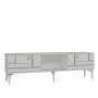HANAH HOME TV polica Madera White Silver - slika 4