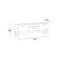 HANAH HOME TV polica Suzi Marble - slika 5