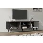 HANAH HOME TV polica Josef Anthracite - slika 1
